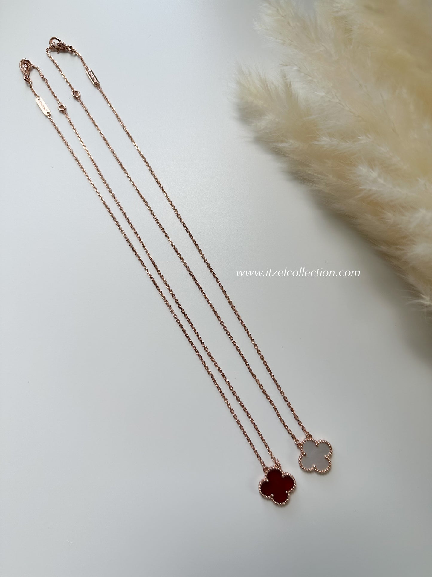 VCA Small Rose Gold Necklaces