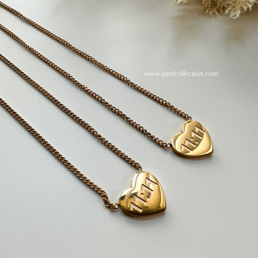 Heart 11.11 Necklace